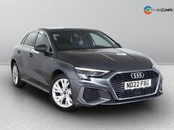 Grey Used 2022 Audi A3 Sportback e-tron S-Line Sedan | £19,995 (Fair price)