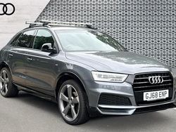Grey Used 2018 Audi Q3 Black Edition SUV | £20,108 (Good price)