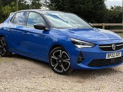Blue Used 2022 Vauxhall Corsa Ultimate Hatchback | £16,155 (Fair price)