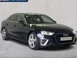 Black Used 2022 Audi A4 S-Line Sedan | £24,077 (Fair price)