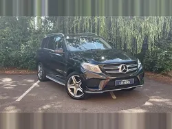 Metallic obsidian black Used 2018 Mercedes GLE250 AMG Line Premium Estate | £18,150 (Good price)