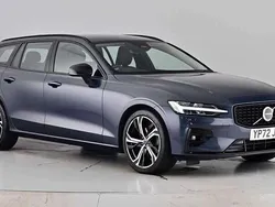 Denim blue Used 2022 Volvo V60 Plus Estate | £28,995 (Good price)
