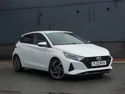 White Used 2021 Hyundai i20 Premium Hatchback | £13,298 (Fair price)