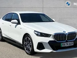 Alpine white Used 2025 BMW i5 M Sport Sedan | £57,885