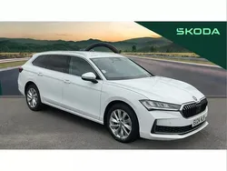 White Used 2024 Skoda Superb SE Technology Estate | £27,995 (A bit pricey)