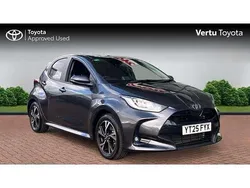Grey Used 2025 Toyota Yaris Hybrid Design Hatchback | £21,059 (Fair price)