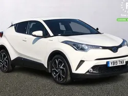 White Used 2018 Toyota C-HR Design SUV | £15,299 (Fair price)