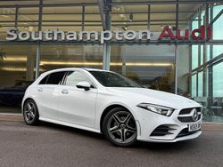 White Used 2020 Mercedes A200 AMG Line Premium Hatchback | £17,990 (Fair price)
