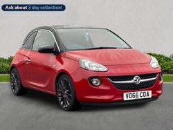 Red Used 2016 Vauxhall Adam Glam Hatchback | £5,168 (Fair price)