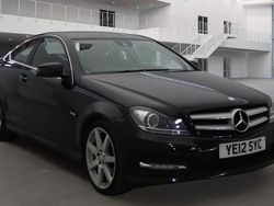 Black Used 2012 Mercedes C220 AMG Coupe | £3,999 (Fair price)