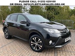 Black Used 2014 Toyota RAV4 SUV | £8,295 (Good price)