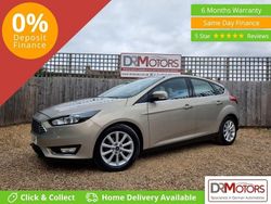 Silver Used 2016 Ford Focus Titanium Hatchback | £7,740 (Good price)