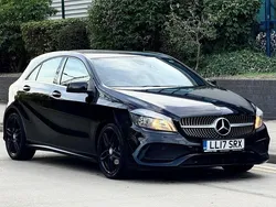 Black Used 2017 Mercedes A200 AMG line Hatchback | £9,985 (Fair price)