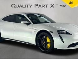 White Used 2020 Porsche Taycan Performance Package Sedan | £48,399 (Expensive)