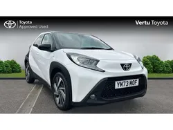 White Used 2023 Toyota Aygo Hatchback | £13,292 (Fair price)