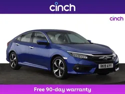 Blue Used 2019 Honda Civic EX Sedan | £15,999 (A bit pricey)