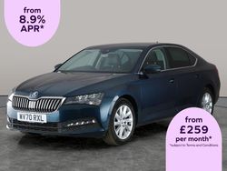 Blue Used 2020 Skoda Superb SE Technology Hatchback | £15,035 (Good price)