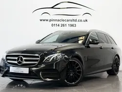 Black Used 2017 Mercedes E220 AMG line Estate | £15,490 (Fair price)