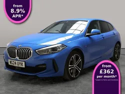 Blue Used 2024 BMW 118 M Sport Hatchback | £25,108 (Fair price)