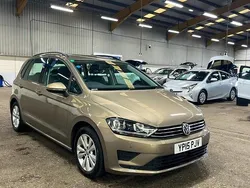 Gold Used 2015 VW Golf Sportsvan SE MPV | £7,795 (Fair price)