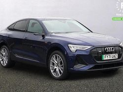 Blue Used 2021 Audi e-tron Sportback Comfort SUV | £24,199 (Fair price)