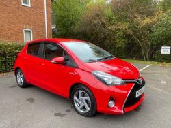 Red Used 2017 Toyota Yaris Hybrid Hatchback | £8,995 (Fair price)