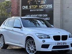 White Used 2013 BMW X1 M Sport SUV | £4,995 (Good price)
