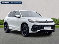 White New 2025 VW Tiguan R-line SUV | £37,998 (Expensive)