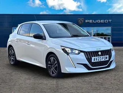 White Used 2023 Peugeot 208 Allure+ Hatchback | £13,495 (Fair price)