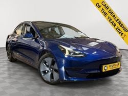 Blue Used 2021 Tesla Model 3 Standard Range Sedan | £17,199 (Good price)
