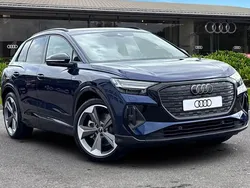Blue Used 2025 Audi Q4 e-tron Black Edition SUV | £37,990 (Fair price)