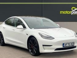 White Used 2020 Tesla Model 3 Performance Sedan | £19,000 (Fair price)