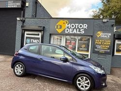 Blue Used 2014 Peugeot 208 Active Hatchback | £3,195 (Fair price)