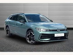 Green Used 2025 VW Passat R-line Estate | £35,550