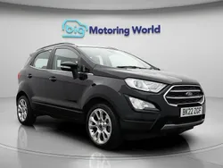 Black Used 2022 Ford Ecosport Titanium SUV | £12,500 (Fair price)