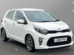 White Used 2021 Kia Picanto Hatchback | £12,595 (Fair price)