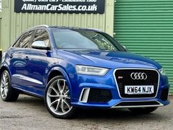 Blue Used 2015 Audi RS Q3 Design SUV | £13,495 (Expensive)