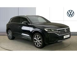Black Used 2018 VW Touareg R-line SUV | £25,554 (Fair price)