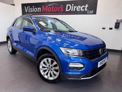 Blue Used 2019 VW T-Roc SE SUV | £9,980 (A bit pricey)