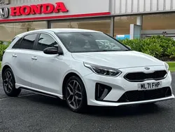 White Used 2021 Kia Ceed GT-Line Hatchback | £14,846 (Fair price)