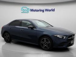 Blue Used 2021 Mercedes A250 AMG line Sedan | £18,900 (A bit pricey)