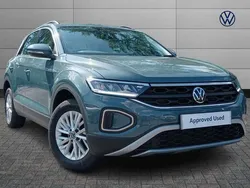 Blue Used 2024 VW T-Roc Life SUV | £20,495 (Fair price)