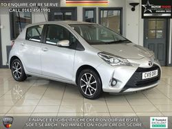 Silver Used 2019 Toyota Yaris Hatchback | £9,470 (Fair price)