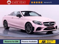 Silver Used 2021 Mercedes C43 AMG Premium Plus Cabriolet | £37,800 (A bit pricey)