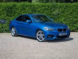 Blue Used 2016 BMW 218 M Sport Coupe | £10,000 (Fair price)