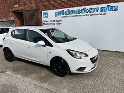 White Used 2017 Vauxhall Corsa Design Edition Hatchback | £5,995 (Fair price)