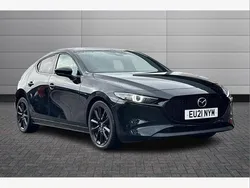Jet black Used 2021 Mazda 3 Inclusive Hatchback | £15,995 (Fair price)