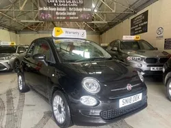 Black Used 2018 Fiat 500 Pop Star Hatchback | £6,277 (Fair price)