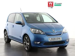 Blue Used 2020 Skoda Citigo-e IV SE L Hatchback | £8,999