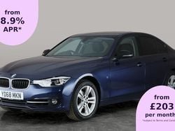 Blue Used 2018 BMW 318 Sport Line Sedan | £11,984 (Good price)